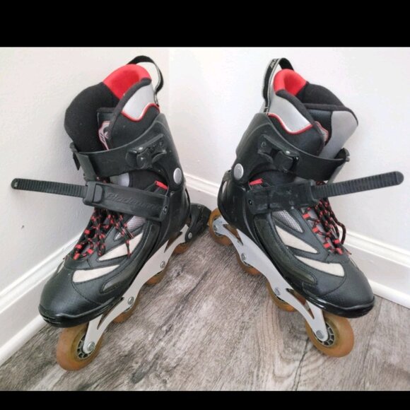Mens Bladerunner Verve Dynamic Fit Pair Of Rollerblades In Size 11 Black And Red - Picture 1 of 13